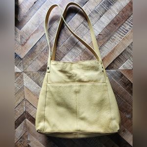 American Leather Co. Hobo bag Yellow